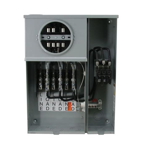 100 amp electrical cable to meter box|100a meter main with bypass.